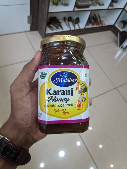 KaranjHoney500g_front_hand
